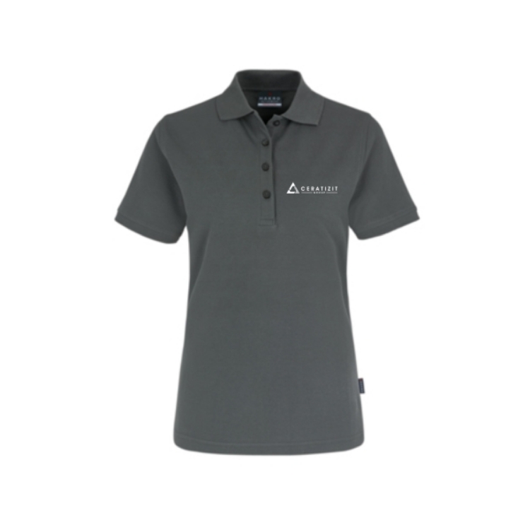 Bild von Polo-Shirt  (Grau / Damen / Logo: GROUP)