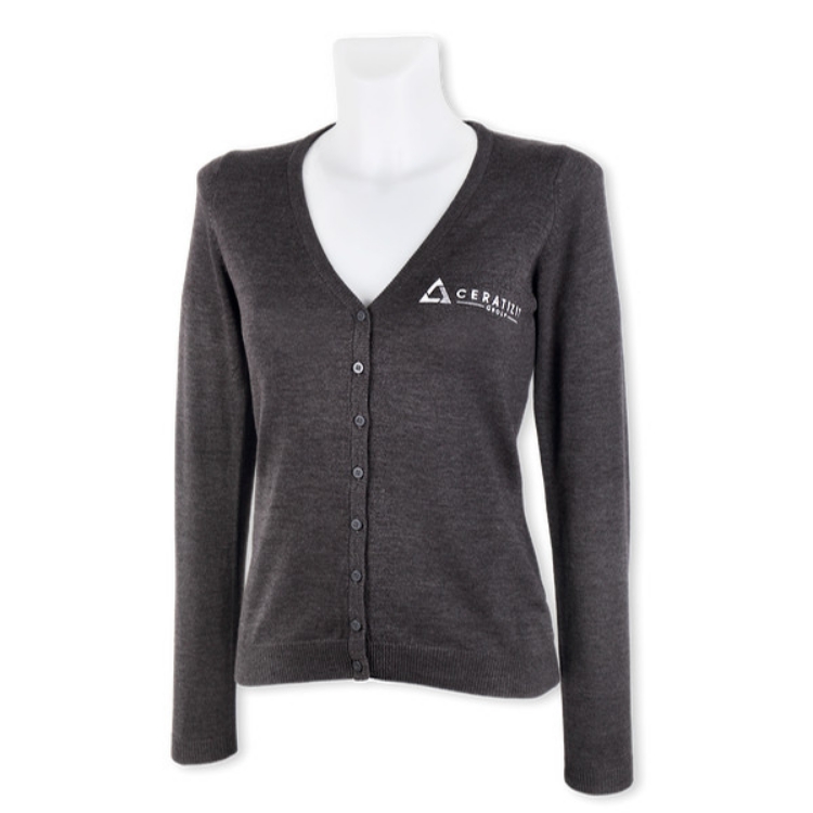 Bild von Strickjacke (Antrazit / Damen / Logo: GROUP)